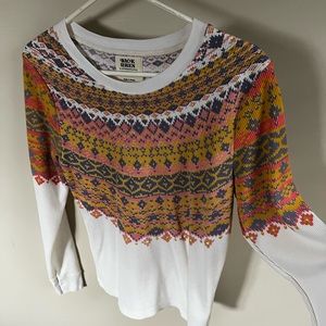 Anthropologie Andrea thermal top